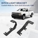 Led Light Ditch Mounting Brackets For Chevrolet Chevy Silverado 1500 2014-2018. Fixed Price $79.99.