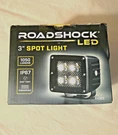 Roadshock 3" Led Spot Light 1050 Lumens. Fixed Price $19.00.