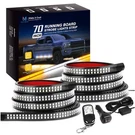 2PCS 70 Inch Running Board Lights Bar, 1152 Leds Emergency Strobe Strip. Fixed Price $49.49.