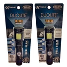 Police Security Flashlight Dual-beam 300 Lumen Work Site 4 Modes Lot Of 2. Fixed Price $17.99.