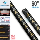 60" Tailgate Clear Lens Amber Led Arrow Flash Light Bar Turn Signal Brake Revers. Fixed Price $89.99.