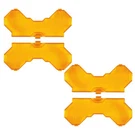 Square Led Light Cover Amber For Maxpeedingrods 7" Crosshair Driving Pod. Fixed Price $25.00.