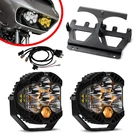 Baja Designs LP6 Pro Headlight Kit For 2015-2023 Harley Road Glide Clear/clear. Fixed Price $1119.90.