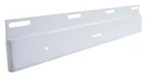Top Mud Flap Plate With 17" Light Bar Cutout - Stainless Steel. Fixed Price $42.99.