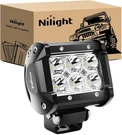 Nilight Led Pods 18W 1260LM Spot Off Road Driving Fog Bar Work Lighting. Fixed Price $11.99.