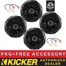 Kicker 43DSC6504 6.5" Oem Speaker Kit For Jeep Wrangler/unlimited/jk 2007-18. Fixed Price $169.98.