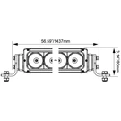 54" Xpr Curved Halo Light Bar. Fixed Price $2164.99.