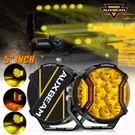Auxbeam V-ultra Series 2X 5INCH 172W Led Amber Side Shooter Spot Pod Lights Drl. Fixed Price $195.49.