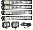 Led Light Bar Kits, (4) 12 Inch Slim 20. Fixed Price $105.97.