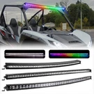 Offroad Driving Work Light Bar Chasing Rgb For Polaris Rzr Xp/pro R/turbo. Fixed Price $169.99.