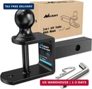 Nilight 3 Atv Utv Multi Hitch Mount Fits 1-1/4" Receiver With 2 Inch Ball. Fixed Price $48.73.