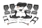 Rough Country Chevrolet Led Fog Light Kit Blk Ser W/white Drl 11-14 Silverado Hd. Fixed Price $239.95.