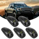 Smoked Lens 5X Cab Roof Marker Running Lights W/white Led Lamp For Truck Suv 4X4. Fixed Price $32.98.