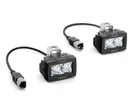 Superatv 3"X1.5" Single-row Led Cube Lights With 1.75" Cage Mount Bracket. Fixed Price $214.95.