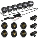 Auxbeam 6X 4 Inch Led Cube Lights Spot Driving Fog Amber Drl +black Cover. Fixed Price $392.99.