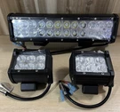 Nilight - ZH002 20 126W Spot Combo Or Led Bar 2PC 18W 4 Pods W/16AWG. Fixed Price $53.99.
