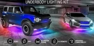 Race Sport Colorsmart Chasing Pattern Rgb Led Aluminum Solid Underbody Light Kit. Fixed Price $169.99.