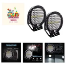 Round Led Offroad Lights, 9INCH 2PCS 408W 40800LM Yellow Driving Bar Wa.... Fixed Price $111.99.