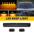 Amber Led Cab Roof Marker Lights For 2007-2021 Chevrolet Silverado 2500HD 3500HD. Fixed Price $37.04.