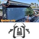 Pair A-pillar 50" Led Light Bar Mount Brackets For Jeep Wrangler Jl Jt 2018-2024. Fixed Price $79.55.