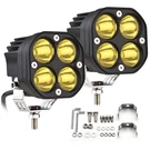 2 Pack Led Pods Light Bar, Yellow 3" 40W Spot Off Road 3IN,. Fixed Price $44.99.