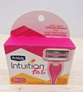 Shick Intuition Fab Razor Refills Forward And Back F.a.b. Package Of 3 New. Fixed Price $30.00.