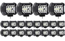 Led Pod Lights 12000LM Cube Off 20PCS-4INCH 60W, Black. Fixed Price $131.55.