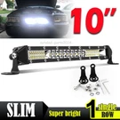 Brightest 10 Inch Led Light Bar Spot Flood Combo Offroad Driving Truck Suv Atv. Fixed Price $16.17.