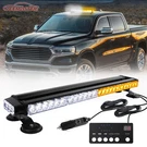 Led Strobe Light Bar Emergency Warning Tow Truck Beacon Response Amber White. Fixed Price $71.86.