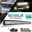 52 Inch Curved 3680W Led Light Bar Combo Offroad Driving Suv 4WD Ford + Wire. Fixed Price $132.99.
