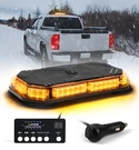 Xprite 14" Amber Led Strobe Beacon Light Rooftop Car Truck Emergency Bar. Fixed Price $48.96.
