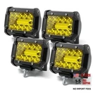 Turboo Inch Led Light Pods 4PCS 60W Bars, 12000LM Spot Flood Beam. Fixed Price $51.89.