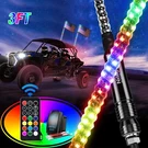 Nilight 2PCS 3FT Spiral Led Whip W/rgb Chasing/dancing. Fixed Price $89.99.