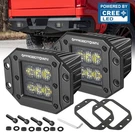 2X 5" Flush Mount 120W Cree Led Cubic Pod Lights Work For Truck Jeep Offroad Atv. Fixed Price $35.95.