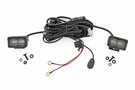 Rough Country 3X1.75 Inch Black Series Yellow Led Slim Aux Sae Fog Pair. Fixed Price $129.95.