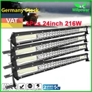 4PCS 24" 216W Led Work Light Bar For Jeep Off Road Truck Atv Car 4X4 Spot Flood. Fixed Price $92.99.