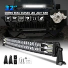 Colight 32"INCH 12D Lens Curved Led Bar Combo Offroad Truck 4WD Atv Suv. Fixed Price $89.98.