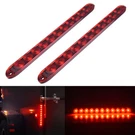 Mictuning 2PCS 16 11 Led Red Trailer Light Bar Turn Signal Kit Waterproof. Fixed Price $18.47.