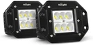 Nilight 4.8 Inch 18W Flush Mount Flood Led Work Lights (pair). Fixed Price $19.99.