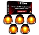 Recon Smoked Lens Amber Led Cab Light Kit For 1999-2002 Dodge Ram 1500/2500/3500. Fixed Price $159.95.