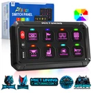 Mictuning Rgb 8 Gang Switch Panel, Multifunction Circuit Control Relay Box Truck. Fixed Price $88.19.