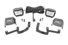 Rough Country 70845 A-pillar 3" Ditch Light Kit Flood For 19-26 Silverado 1500. Fixed Price $189.95.