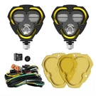 Kc Hilites 284 White Led Dual Mode Fog Lights Pair Pack Kit System Aluminum. Fixed Price $549.99.