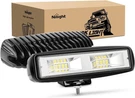 6 Inch 48W Led Bar Flood Fog Off Road Driving Lights For Jeep Suv 2PCS. Fixed Price $28.48.