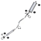 Exhaust Kit With Hangers And Bolts Compatible W/: 2007-2011 Versa Hatch 1.8L. Fixed Price $278.81.