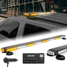 Cob Led 50'' Amber White Strobe Light Bar Emergency Warning Tow Truck Response. Fixed Price $135.00.