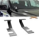 A-pillar Light Mount Bracket 2024-2026 Ford Ranger No Drill Bolt-on Steel. Fixed Price $43.99.