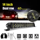 14INCH 720W Led Light Bar Work Spot Flood Combo Offroad Driving 4WD Atv Ute Suv. Fixed Price $34.29.