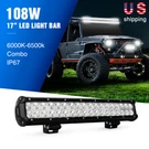Nilight 17 In 108W Led Bar Spot Flood Combo For Trucks Boat Car Lamp. Fixed Price $39.99.