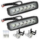 Partsam 6" Led Light Bar White 36W 6500K Super Bright Spot Work 2PCS,. Fixed Price $41.46.